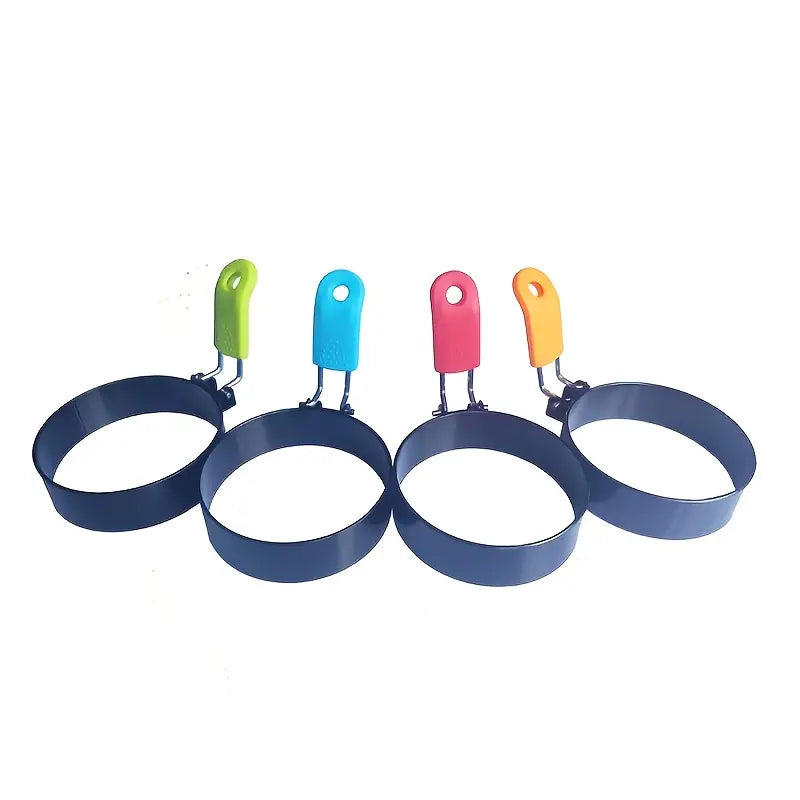 Multicolor Nonstick Egg Rings for Pancakes and Burgers