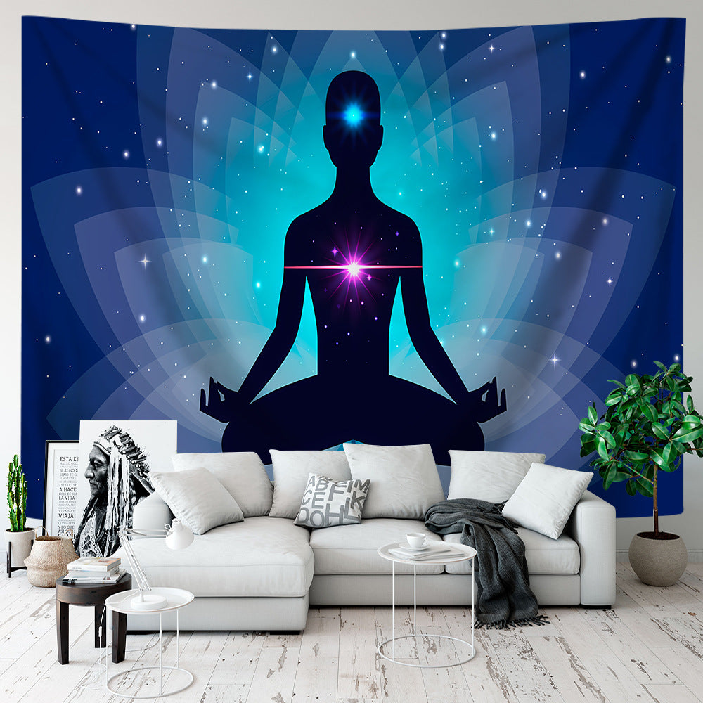 New Yoga Meditation Tapestry for Sofa or Wall Decor