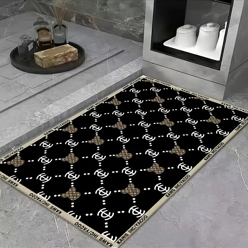 Non-Slip Water Absorbing Bathroom Mat 15.7*23.6 Inch